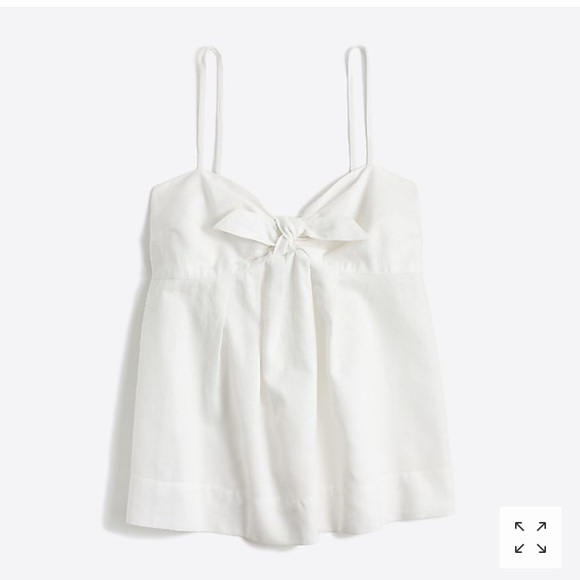 J. Crew Factory Tops - EUC J.Crew Knot Front Cami